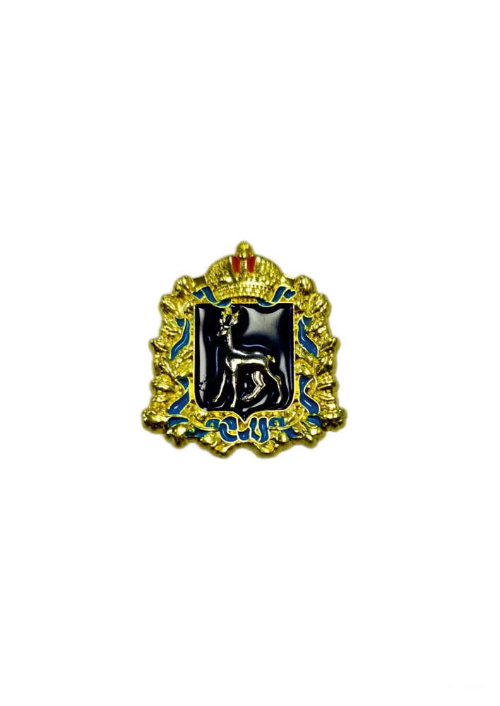 Значок на лацкан (фрачник) Герб Самарской области