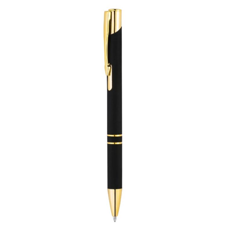 Ручка MONETA GOLD чёрная